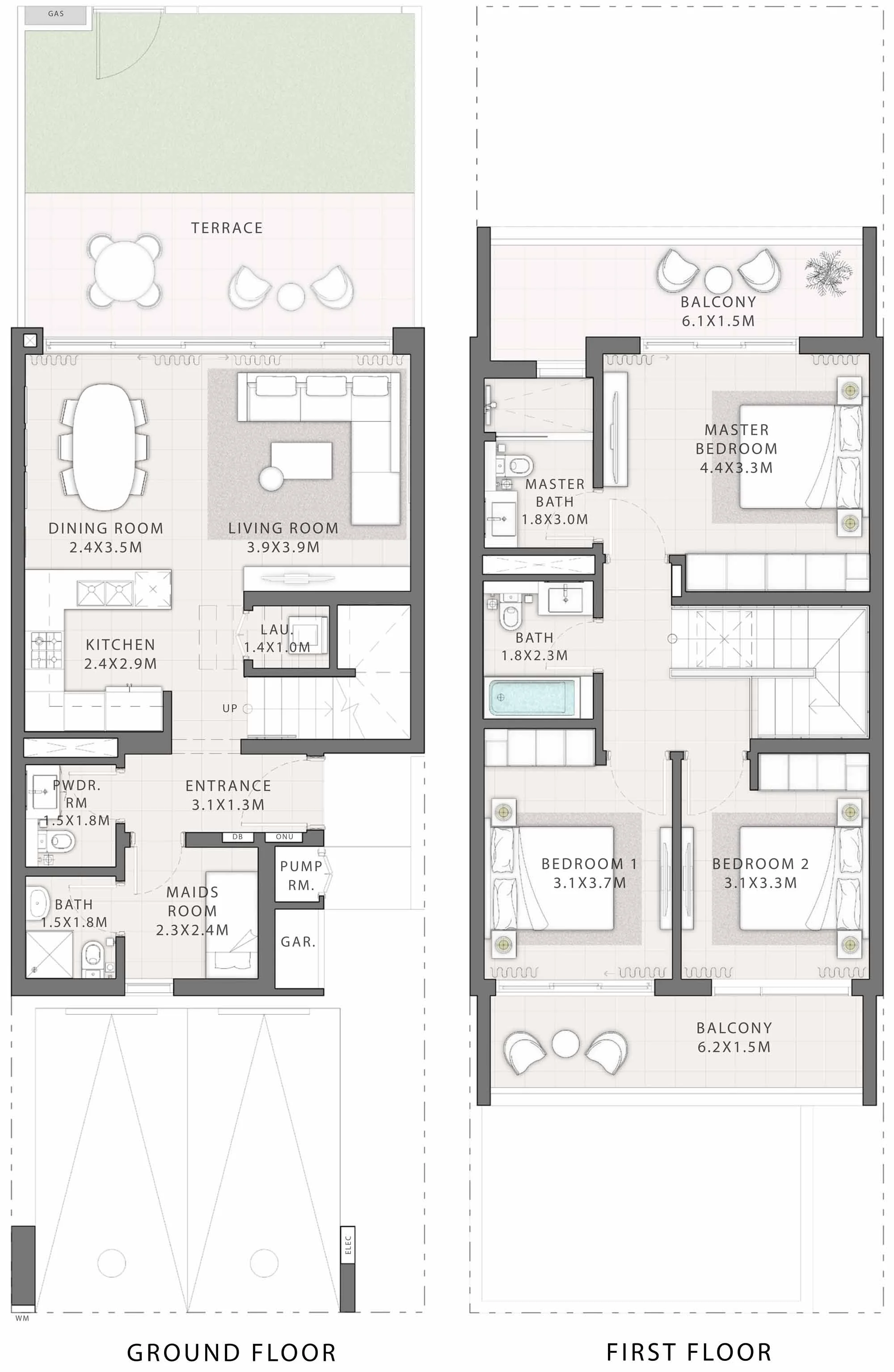 3 Bedroom Unit